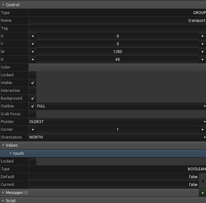 The other editor tabs